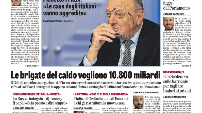 Oggi in edicola