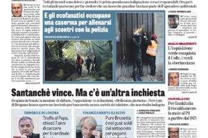 Oggi in edicola