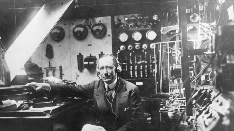 Guglielmo Marconi negli anni Trenta (Getty Images)