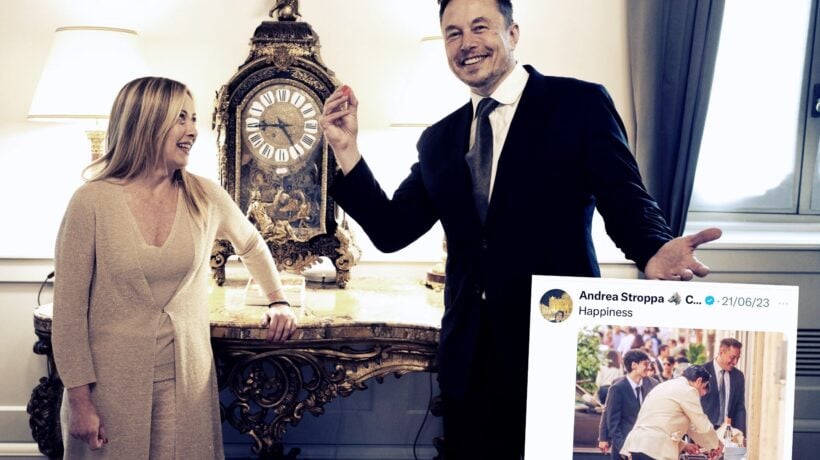 L’«hacker» anti Carroccio che ha portato Musk a Chigi e Unipol nel capitale Twitter