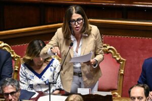 La Santanchè in Senato risponde punto su punto: «Solo odio contro me»