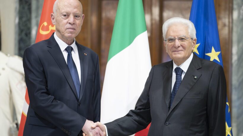 Mattarella riceve Saied. E il presidente tunisino ridiventa «presentabile»