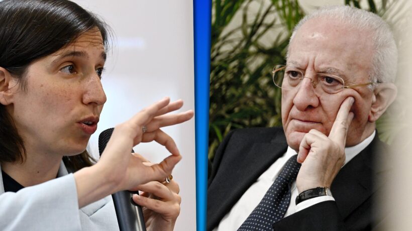 De Luca e Schlein pronti a firmare il divorzio