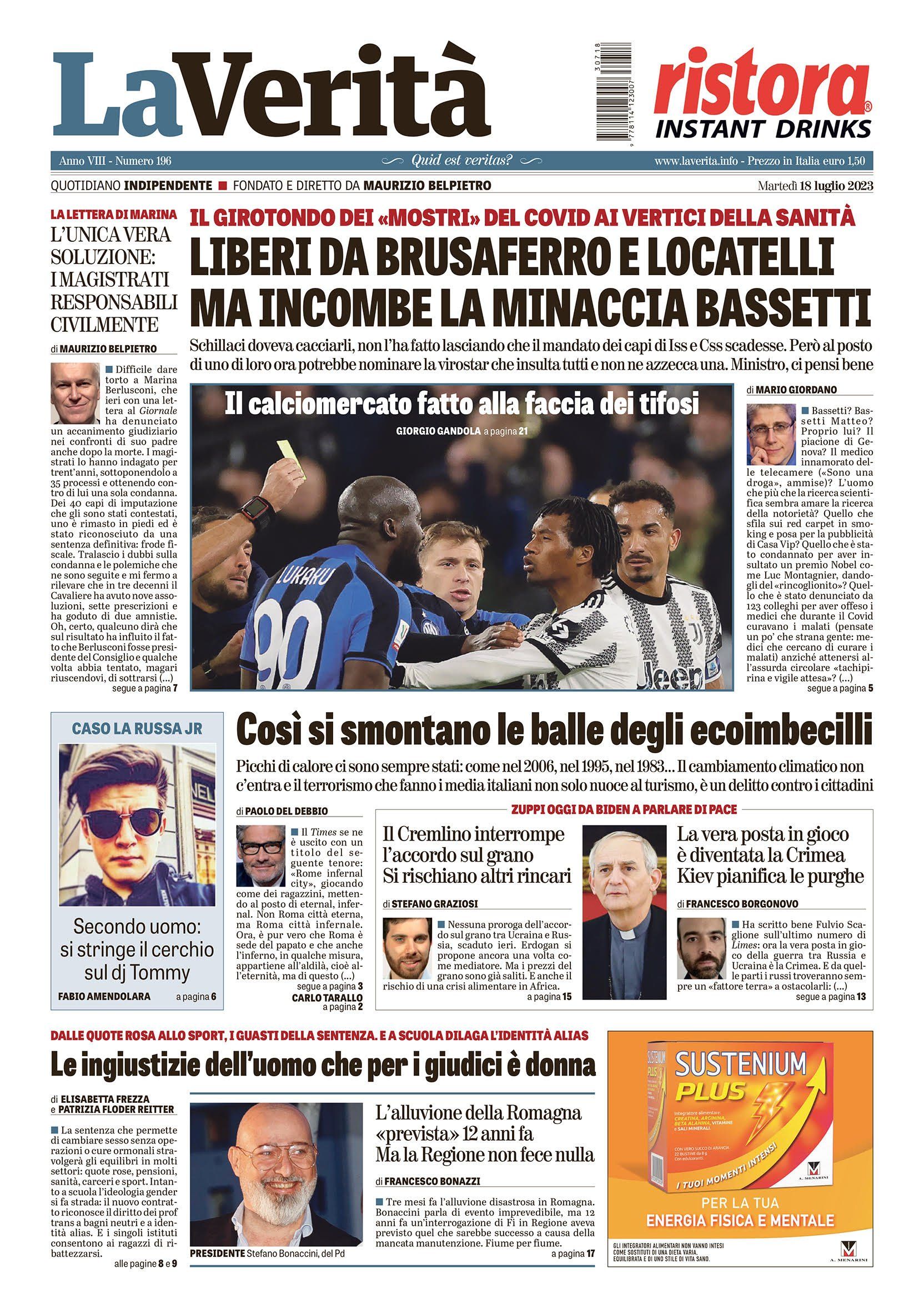 Oggi in edicola