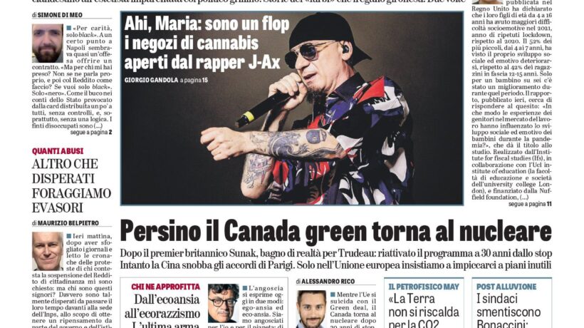 Oggi in edicola
