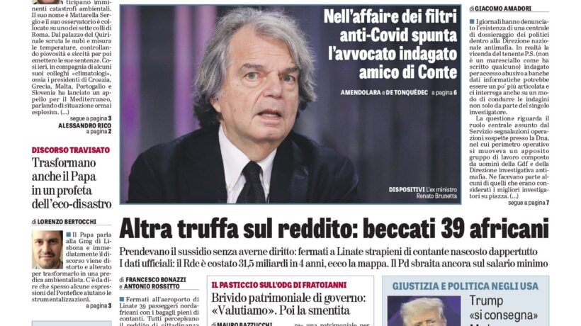 Oggi in edicola