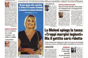 Oggi in edicola