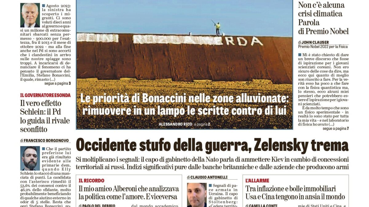 Oggi in edicola