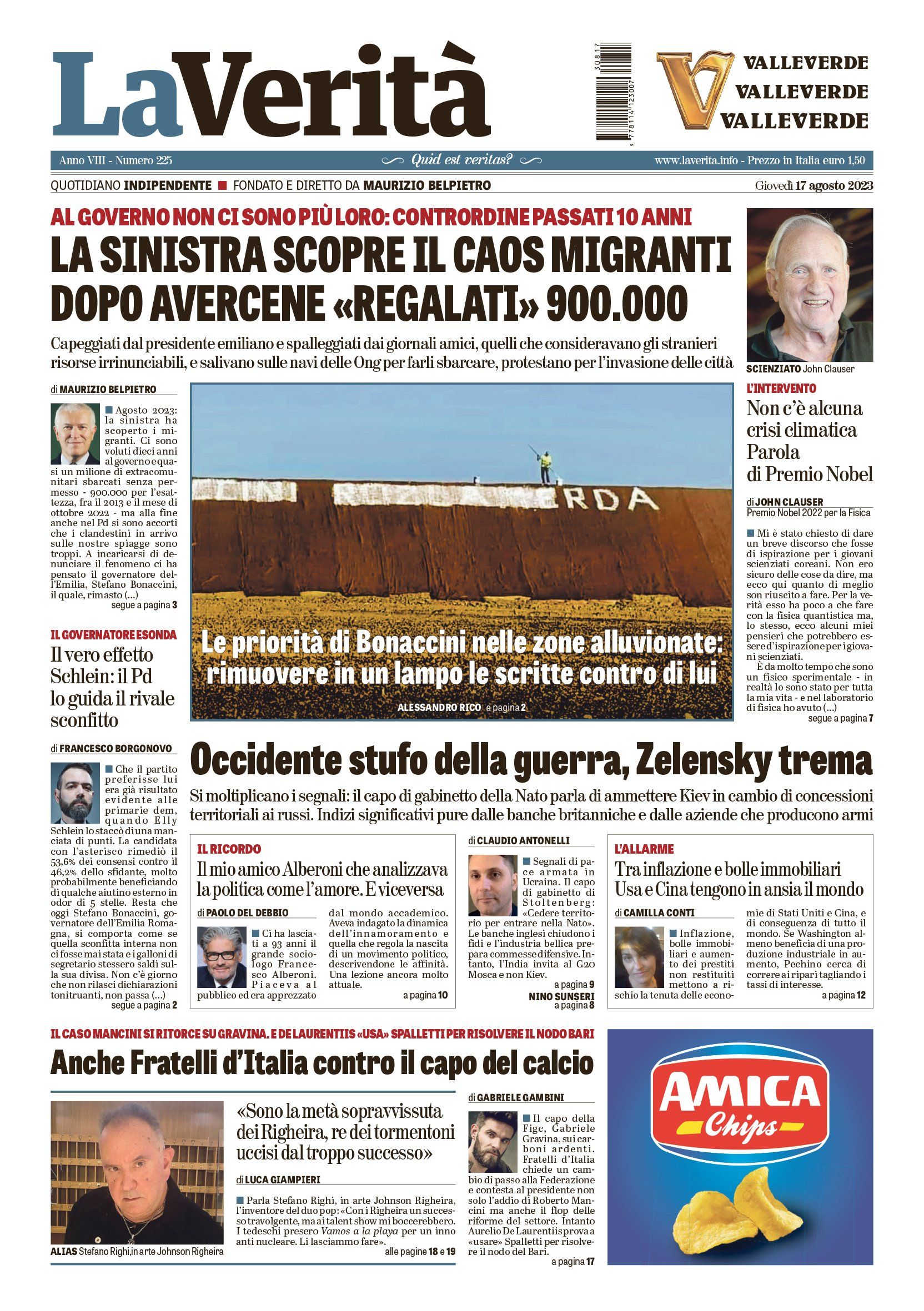 Oggi in edicola