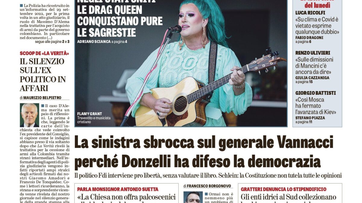 Oggi in edicola