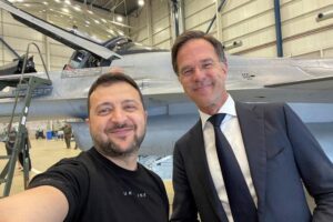 Rutte rassicura Kiev: «Vi forniremo gli F-16»
