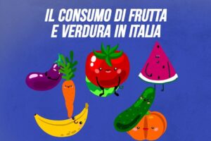 Il consumo di frutta e verdura in Italia