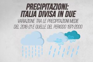 Precipitazioni: Italia divisa in due