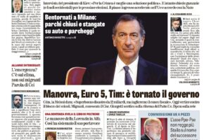 Oggi in edicola