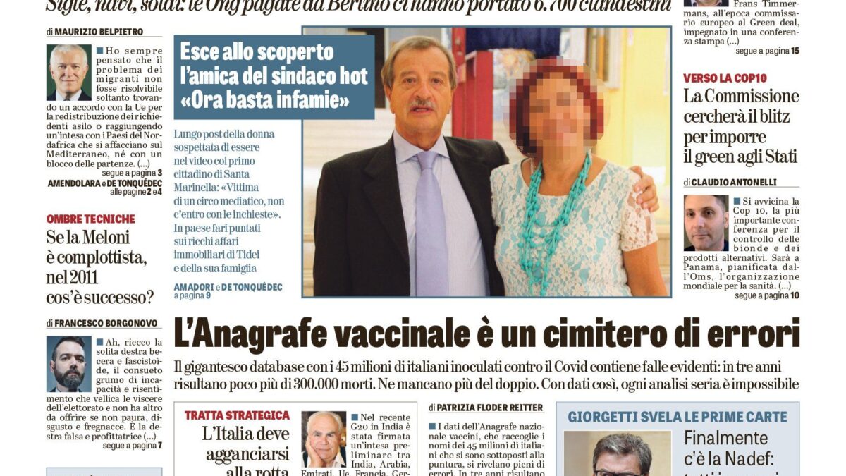 Oggi in edicola