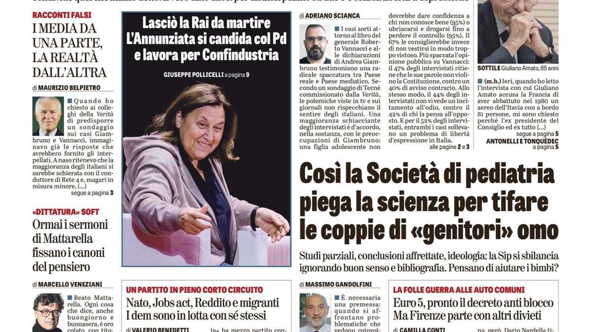 Oggi in edicola