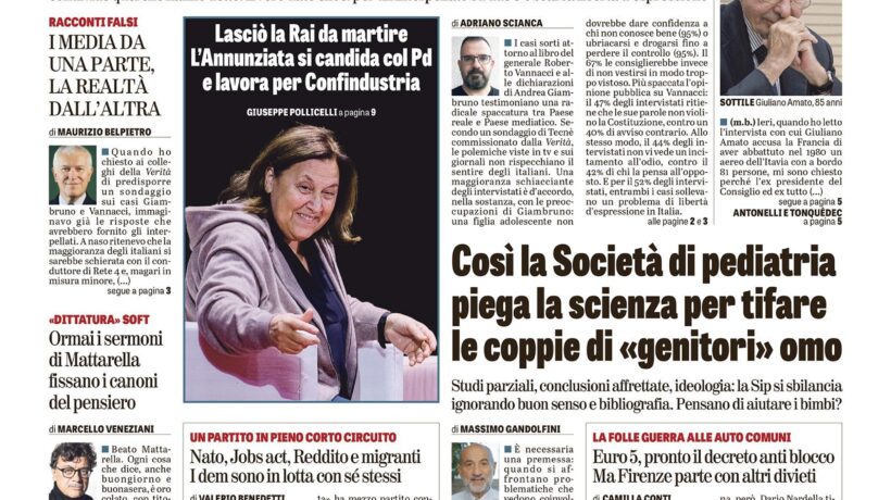 Oggi in edicola