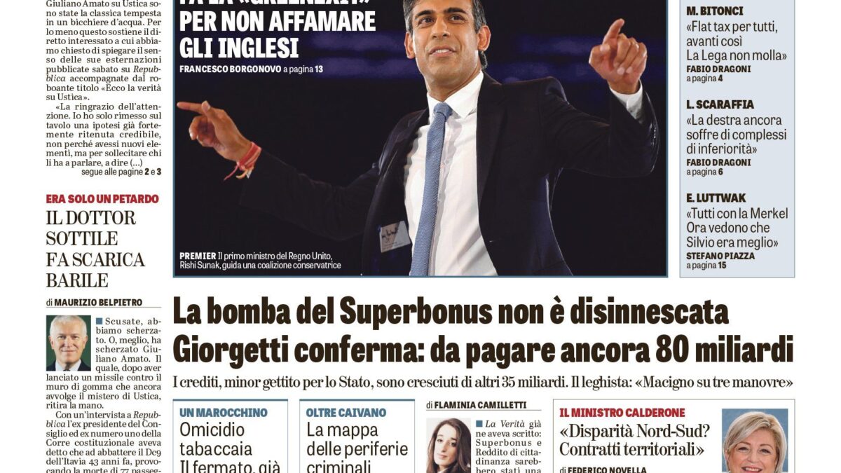 Oggi in edicola