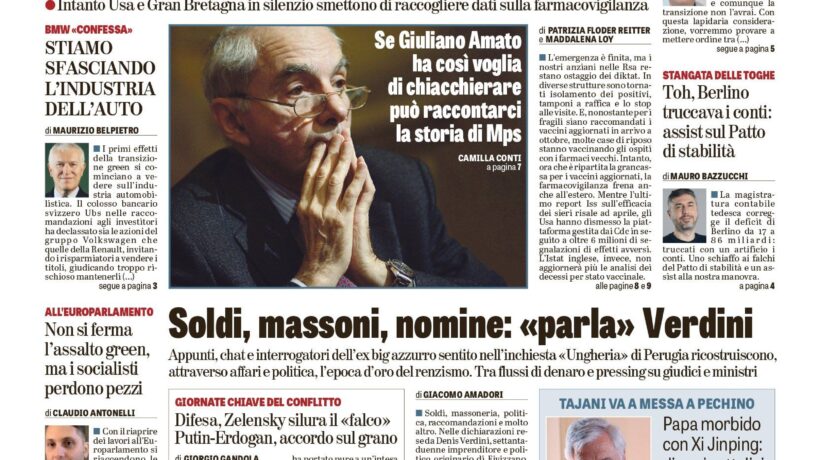 Oggi in edicola