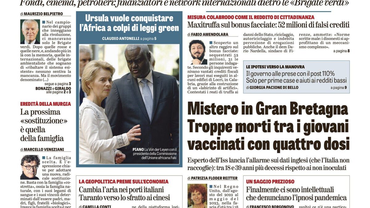 Oggi in edicola