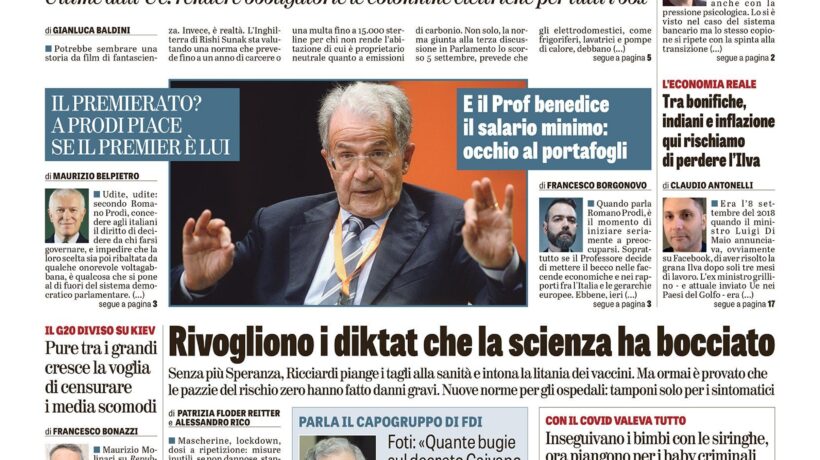 Oggi in edicola