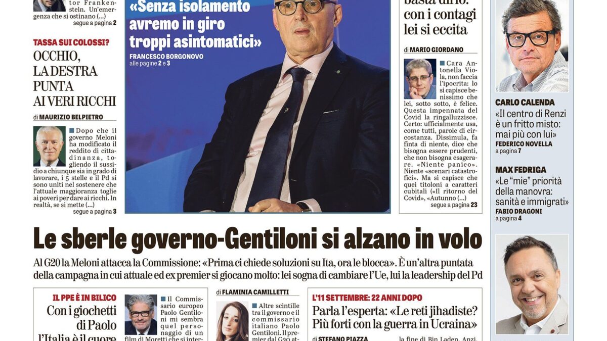 Oggi in edicola
