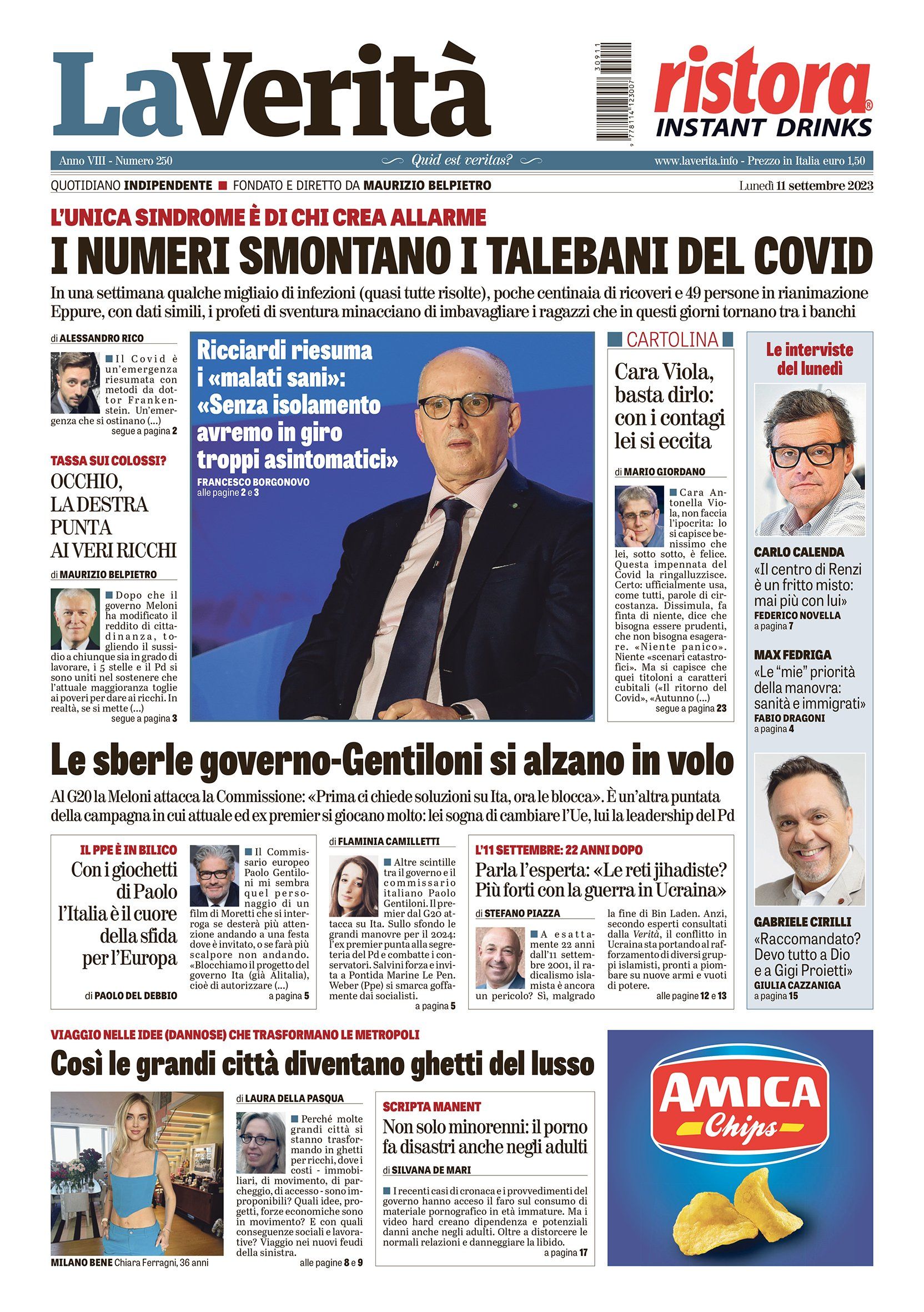 Oggi in edicola
