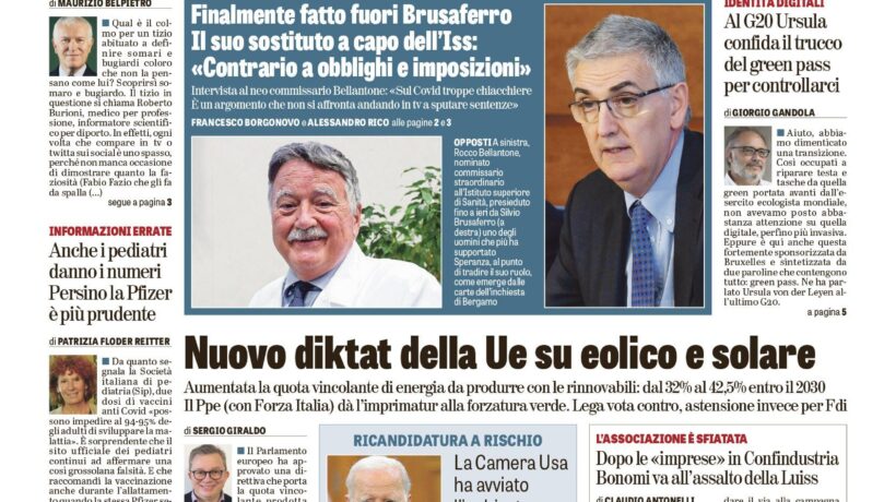 Oggi in edicola