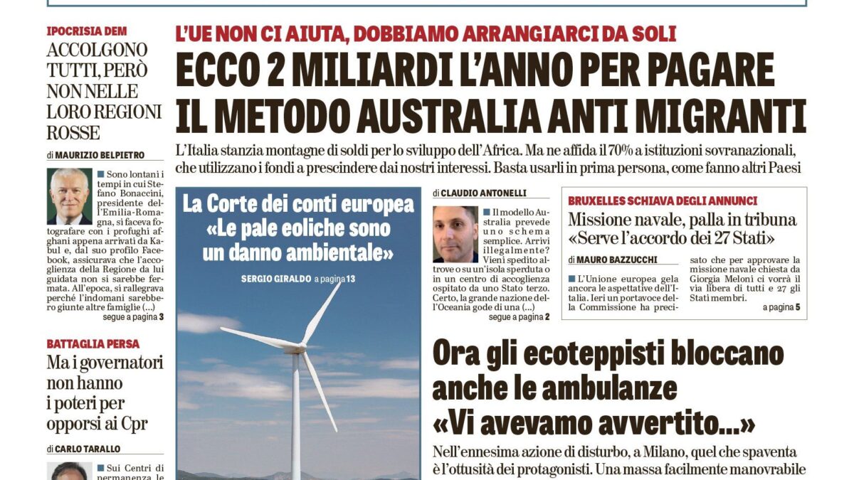 Oggi in edicola