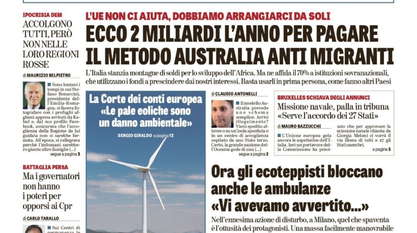 Oggi in edicola