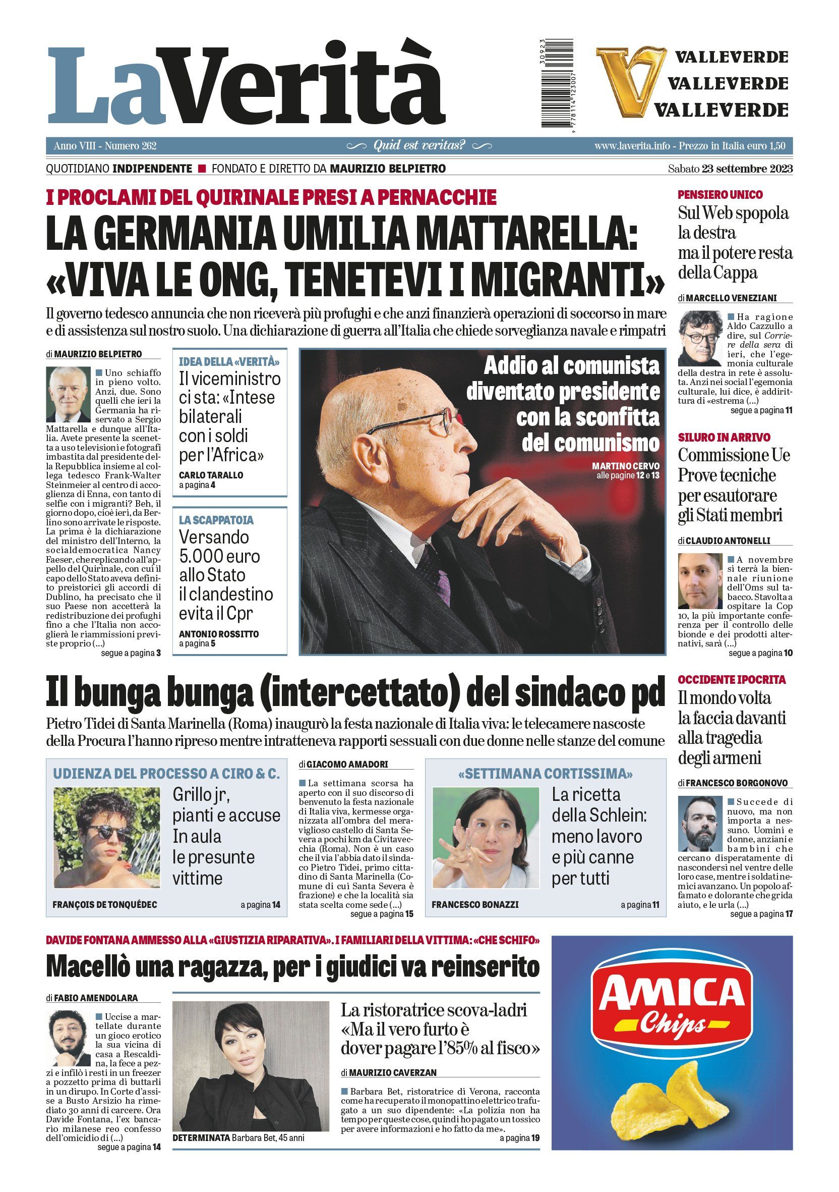 Oggi in edicola
