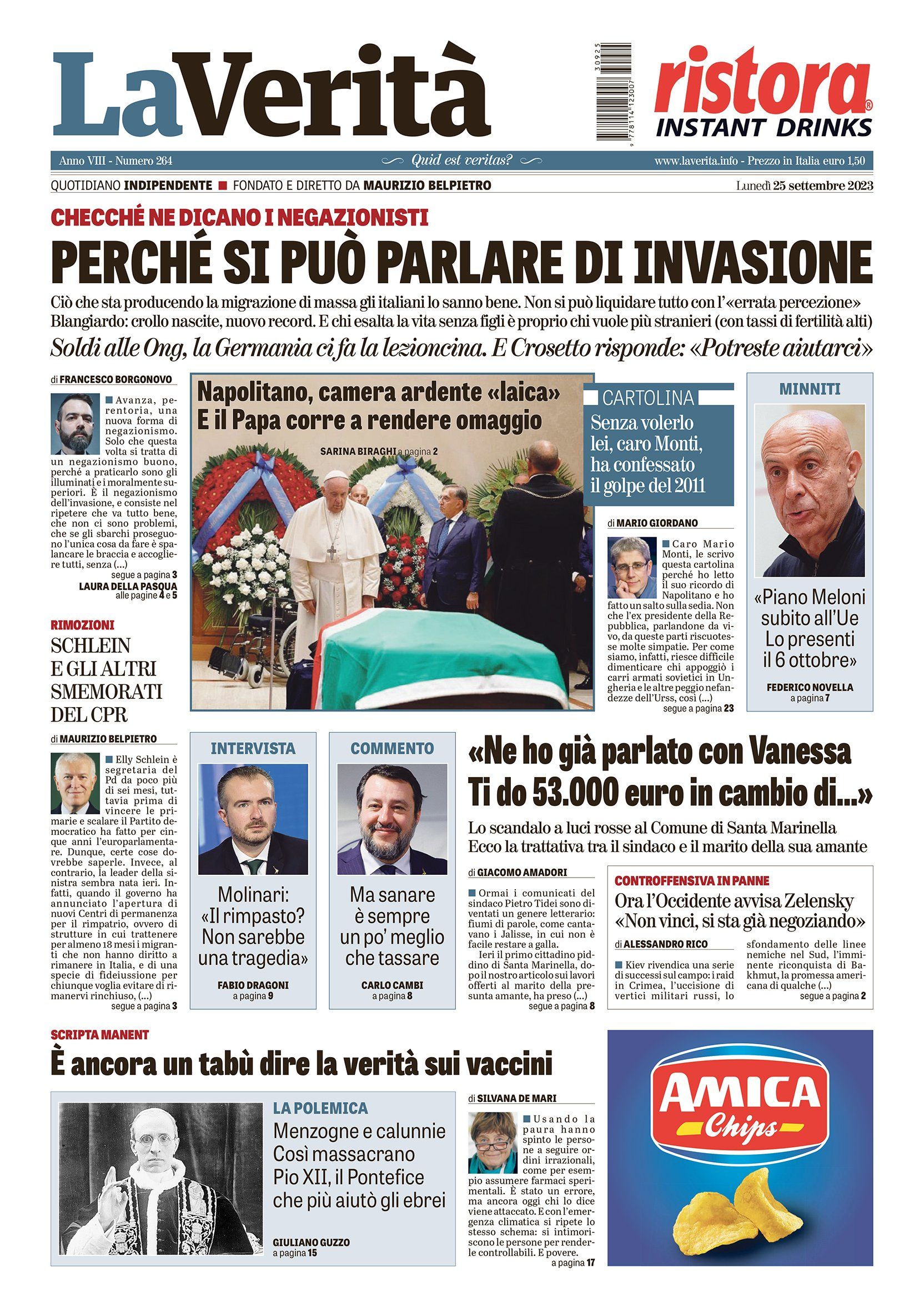 Oggi in edicola