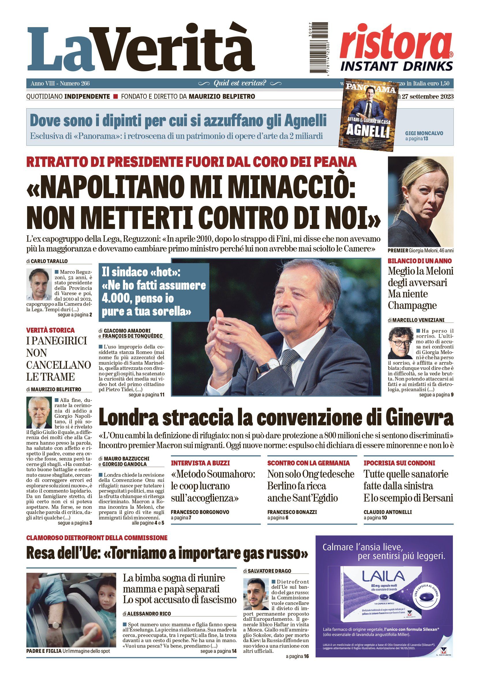 Oggi in edicola