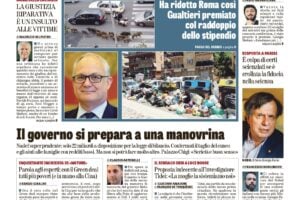 Oggi in edicola