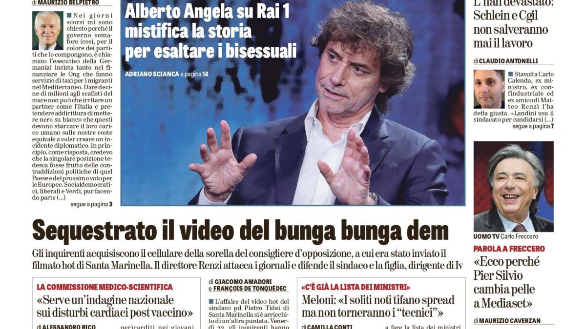 Oggi in edicola