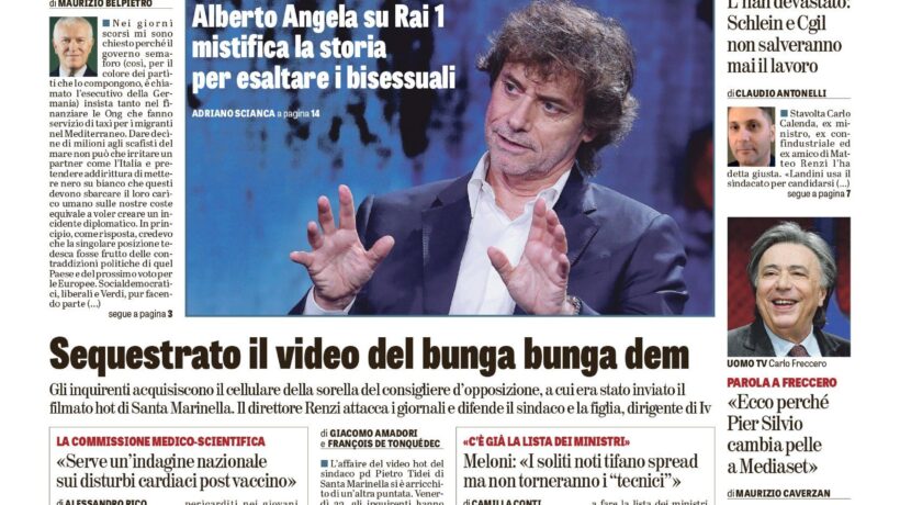 Oggi in edicola