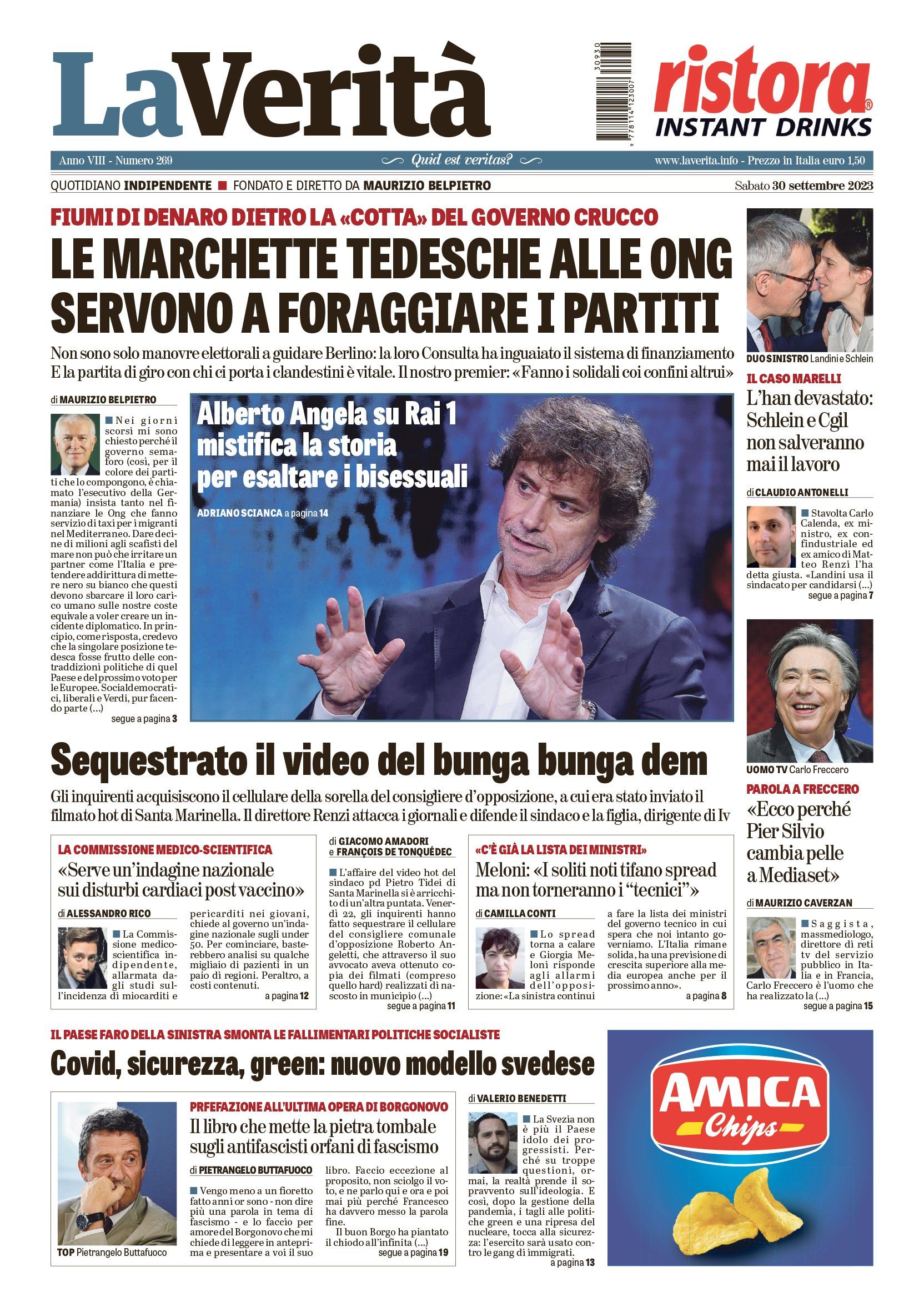 Oggi in edicola