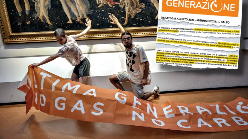 I documenti choc degli eco-teppisti: «Prepariamoci al salto di qualità»