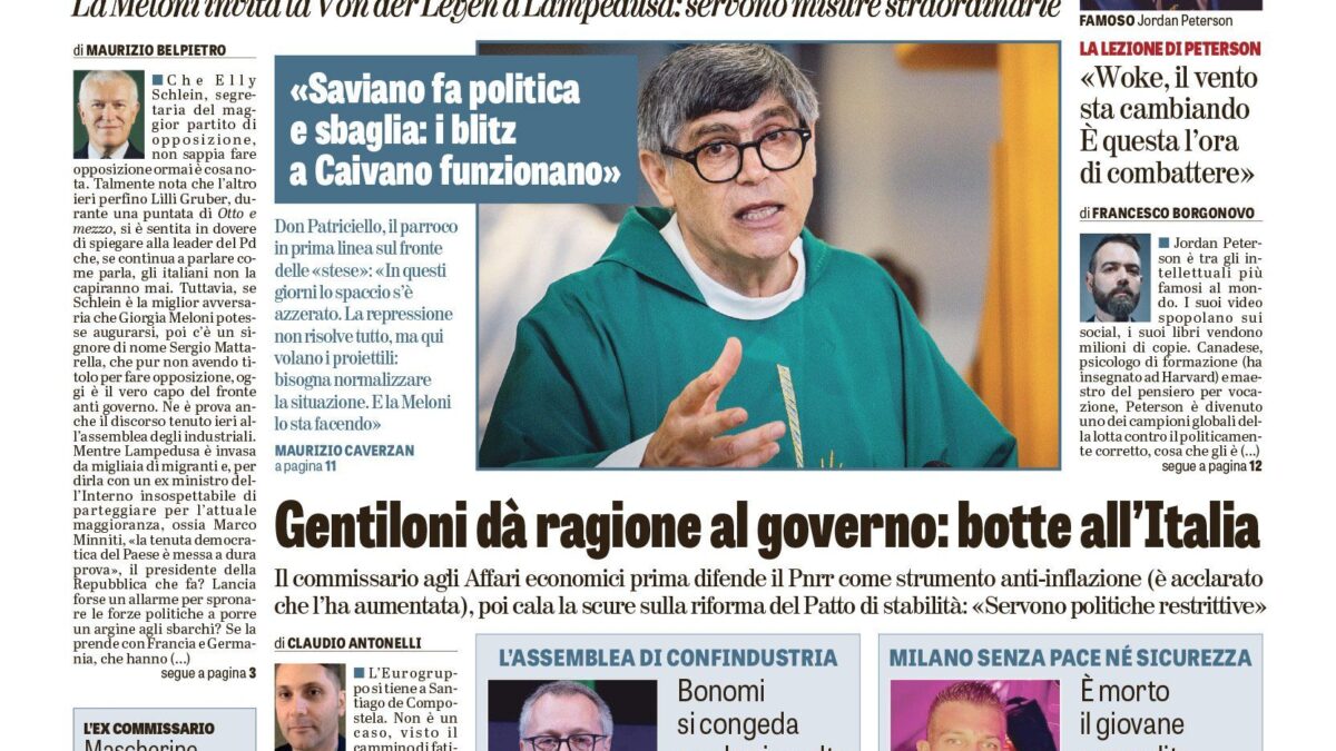 Oggi in edicola