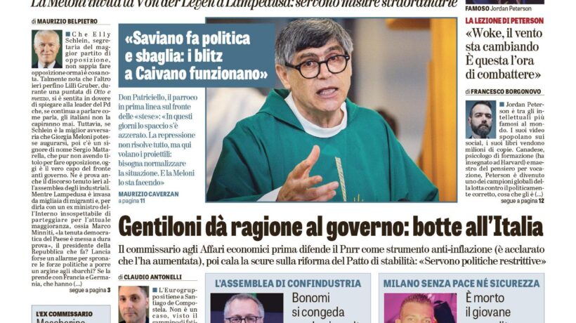 Oggi in edicola