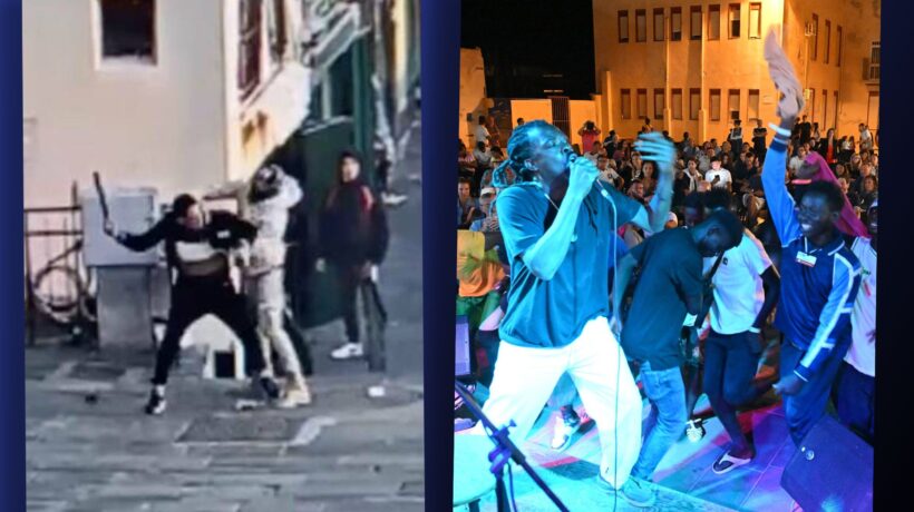 Baci e balli dopo gli sbarchi? Non è la realtà