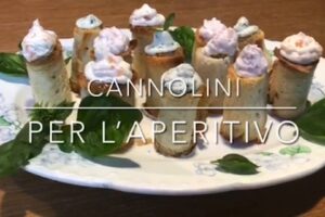 Cuciniamo insieme: cannolini per l’aperitivo