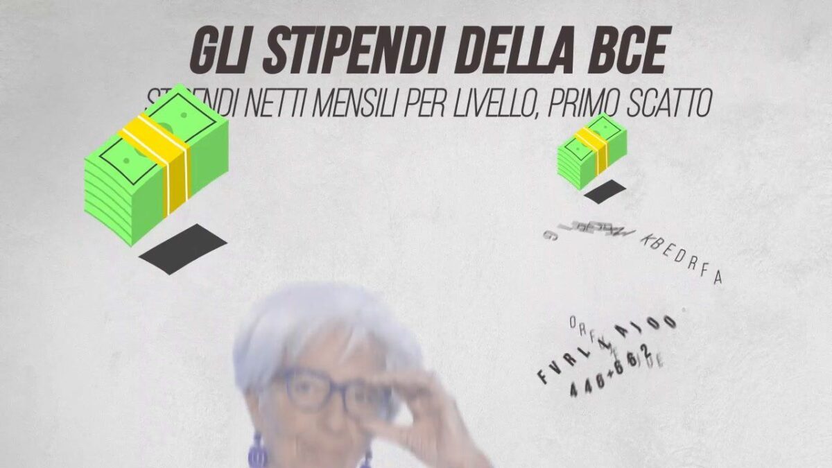 Gli stipendi alla Bce