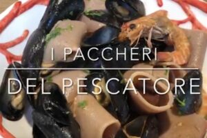 Cuciniamo insieme: i paccheri del pescatore