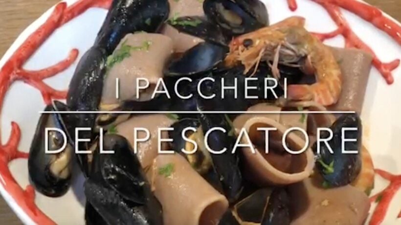 Cuciniamo insieme: i paccheri del pescatore