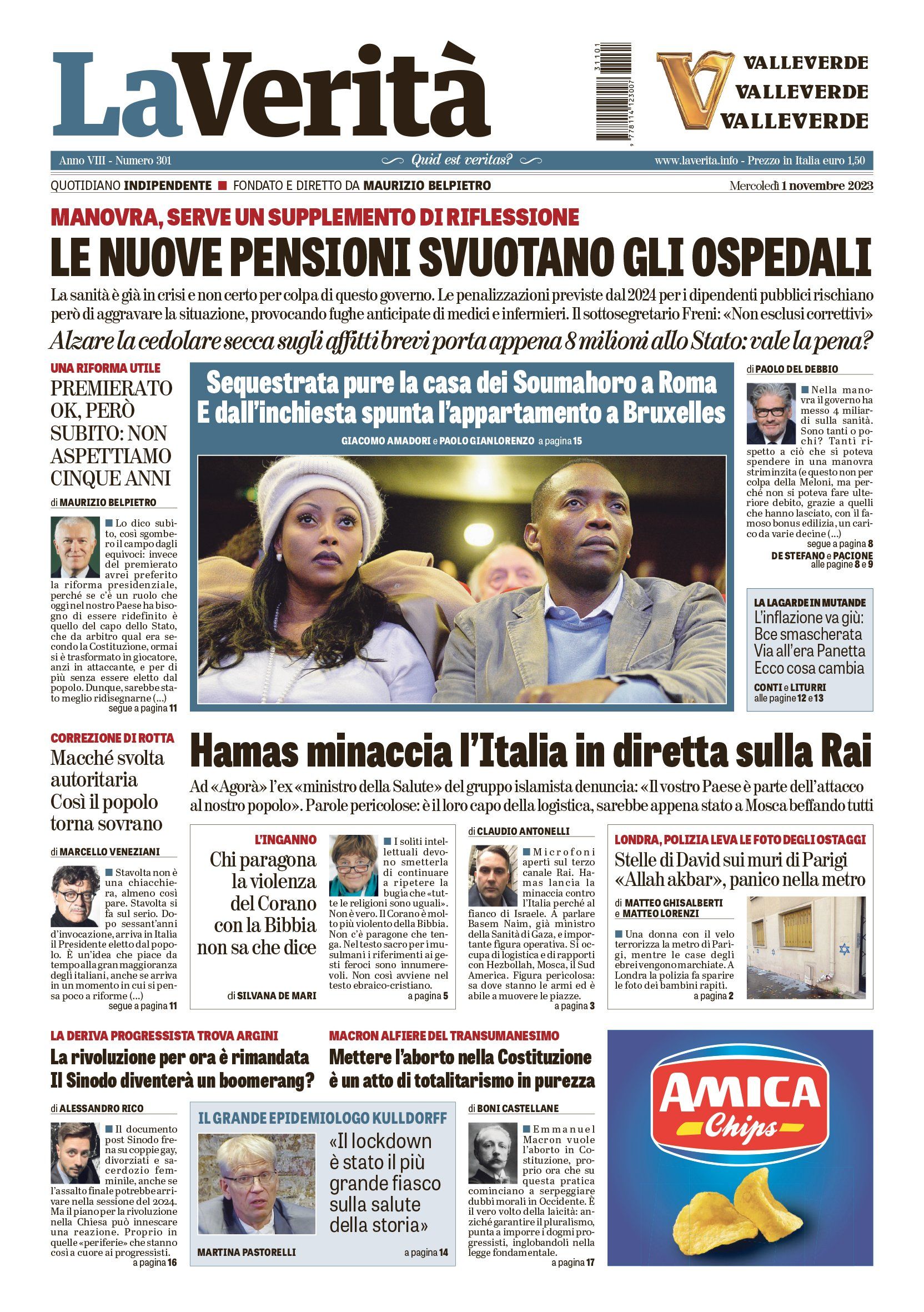 Oggi in edicola