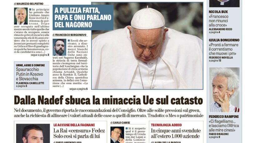 Oggi in edicola