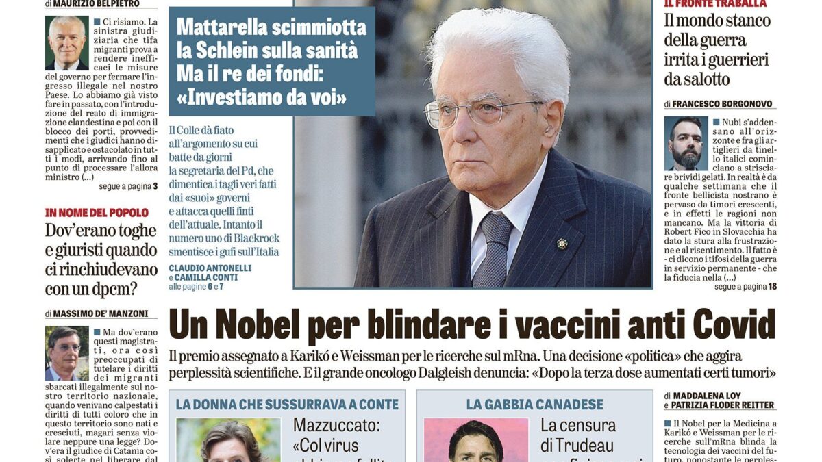 Oggi in edicola