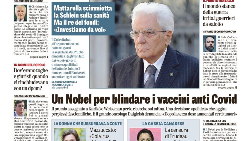 Oggi in edicola