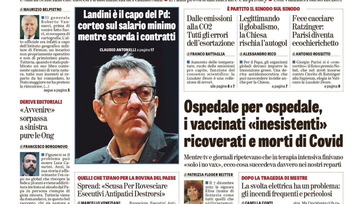 Oggi in edicola